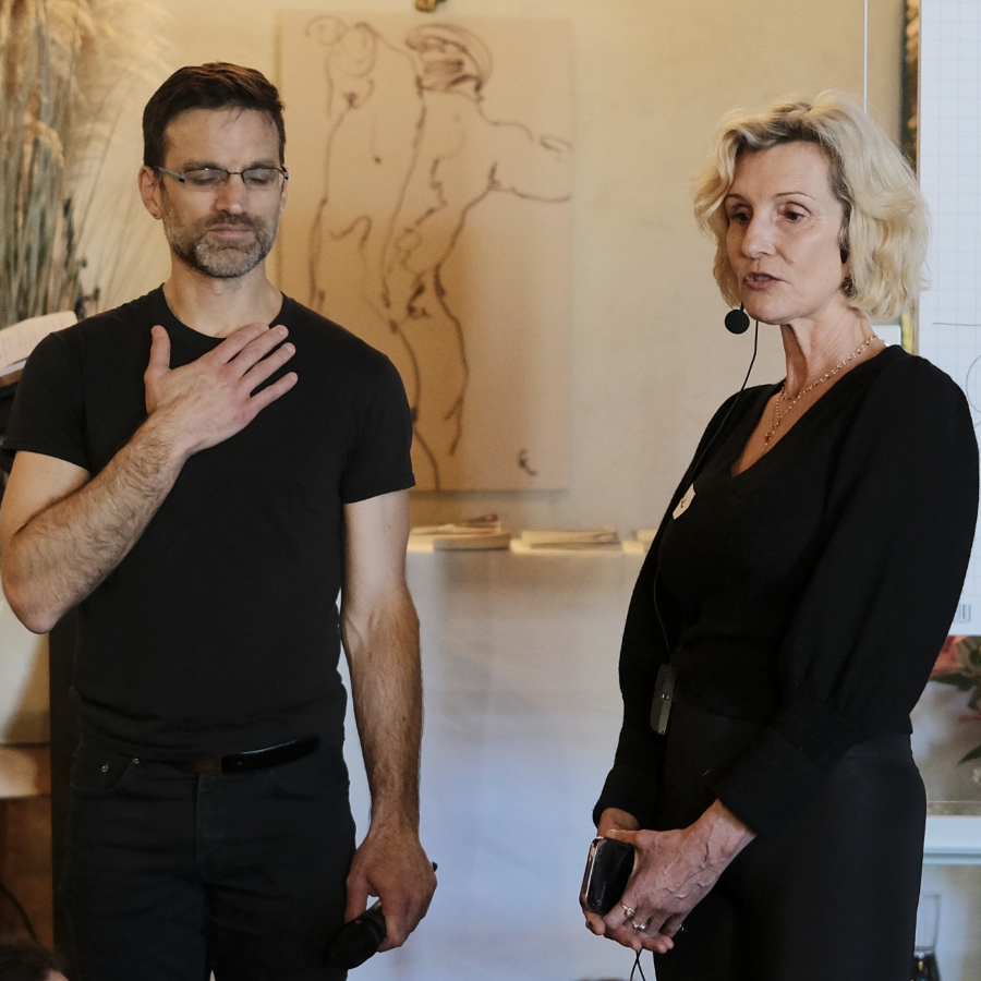 Claire and David