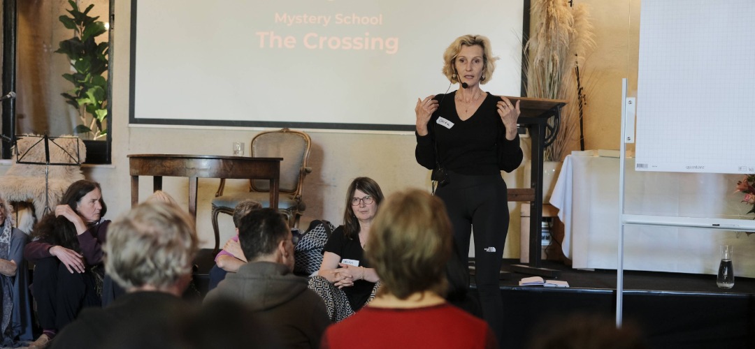 Dr. Kristina Kincaid teaching embodiment
