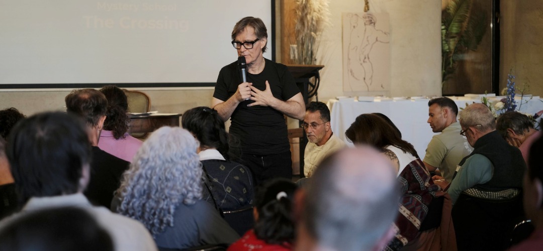 Dr. Marc Gafni teaching at The Crossing